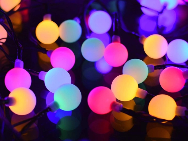 Solare meerkleurige tuinslinger met LED
