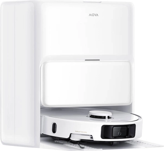 Station met automatisch legen en zelfreiniging