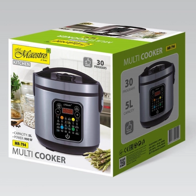 Multicooker 5 l, 30 programma's, 900W MR-794
