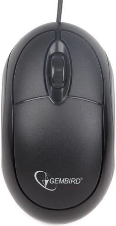 Muis OPTO 1-SCROLL USB (MUS-U-01) zwart
