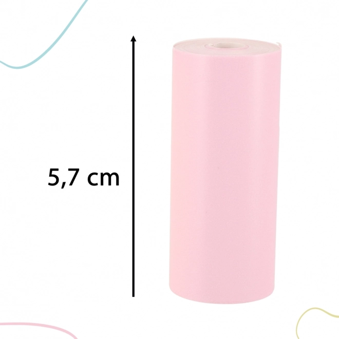 Gekleurde rolletjes voor thermische printer 5,7 cm x 3 m, 3 stuks