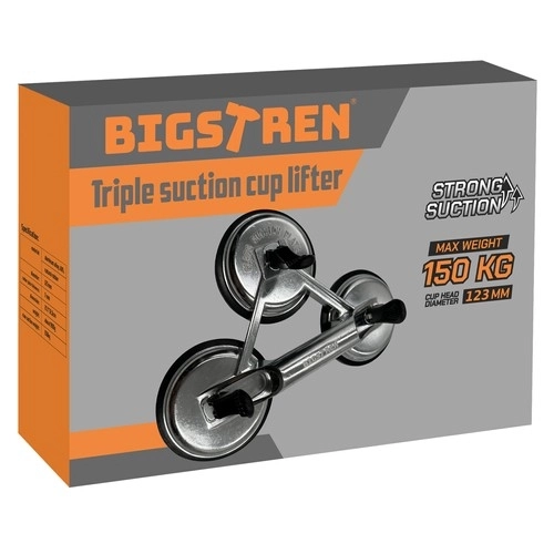 Zuignap - 3x handvat Bigstren 22361