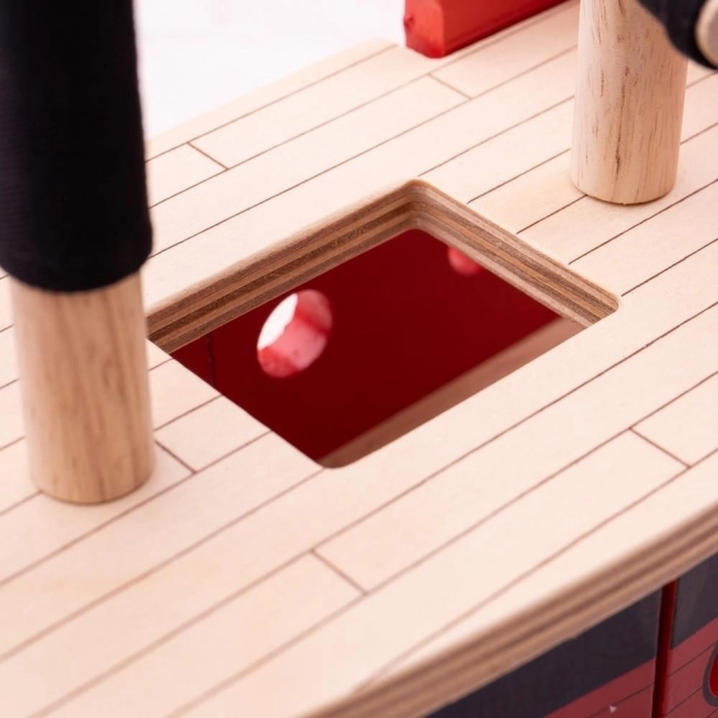 Piraten Galjoen Bigjigs Rail