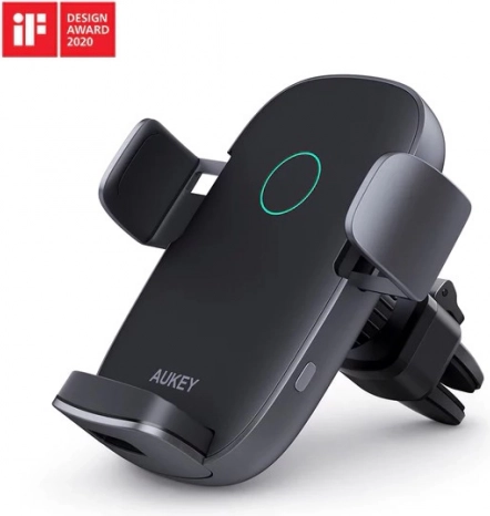 Aukey draadloze autohouder met Qi-opladen 10 W