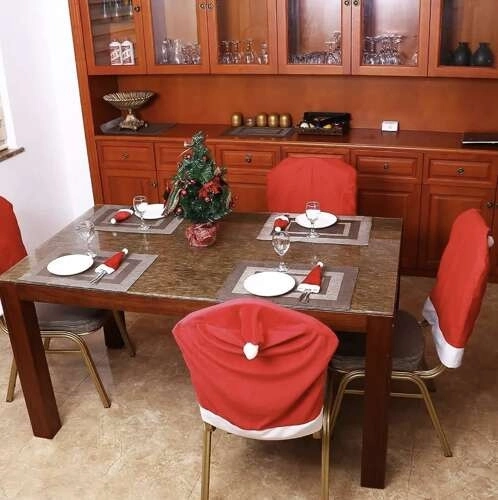 Bestekhoes - Kerstmutsjes, 12 stuks. Ruhhy 22303