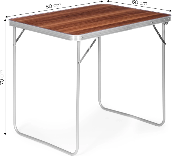 Ideale afmetingen voor camping en picknick