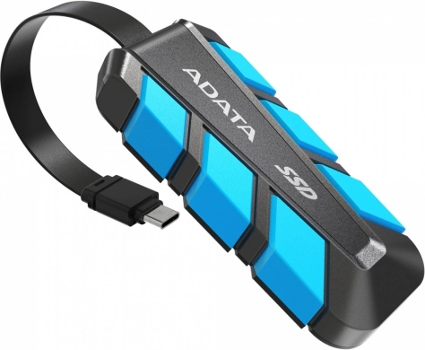 Externe SSD ADATA SC740 500 GB USB‑C 1050/1000 MB/s blauw