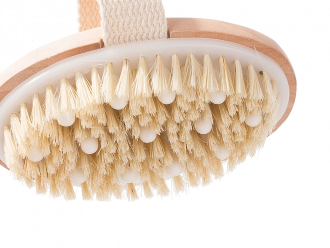 Houten massageborstel voor het lichaam