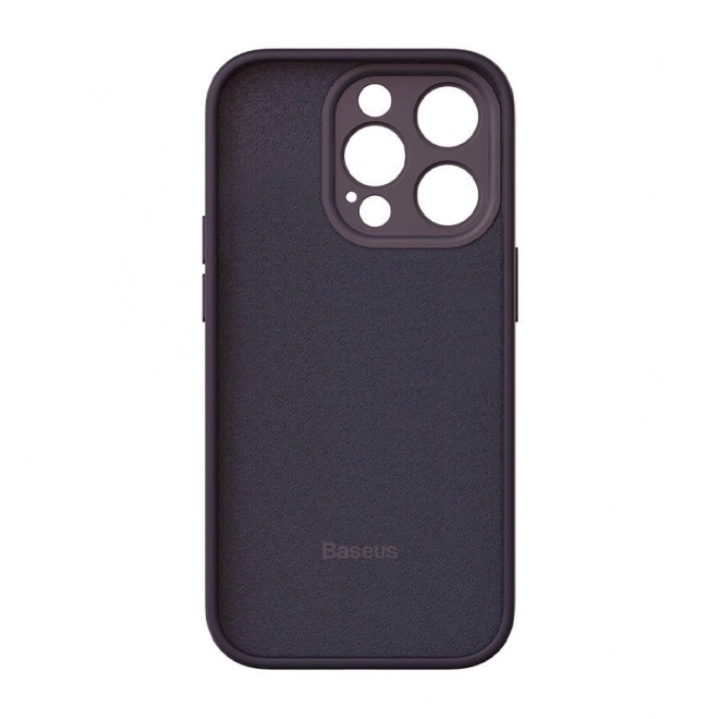 Baseus siliconen hoesje voor iPhone 14 Pro inclusief gehard glas en reinigingsset