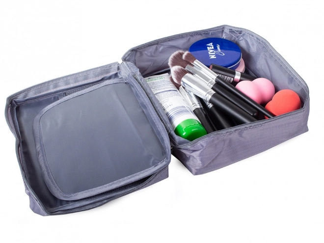 Reisorganizer voor make-up grijs