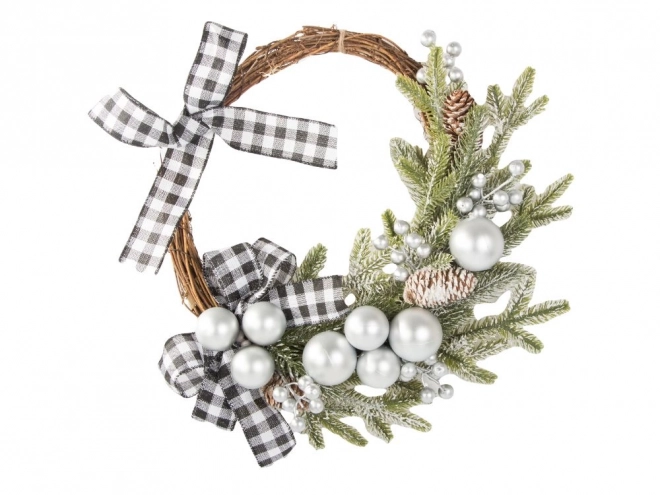 Kerstdecoratieve krans voor deur en muur