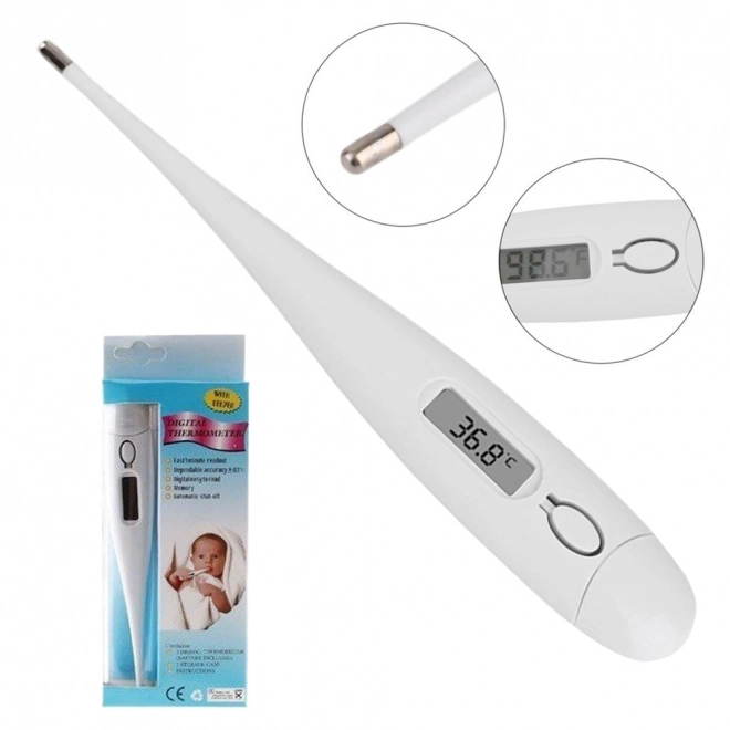 Elektronische kinderthermometer met LCD-scherm