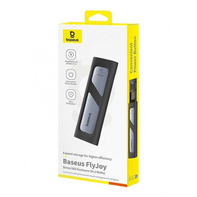 Behuizing voor SSD Baseus FlyJoy (grijs)