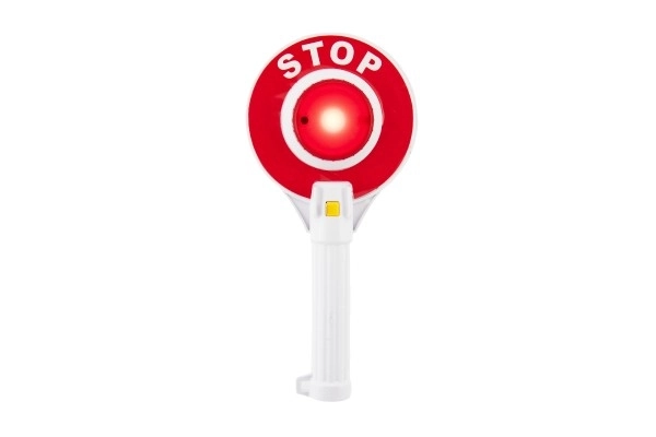 Politie lollie van plastic met licht