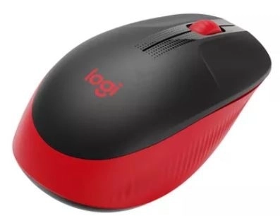 Draadloze muis Logitech M190 Rood