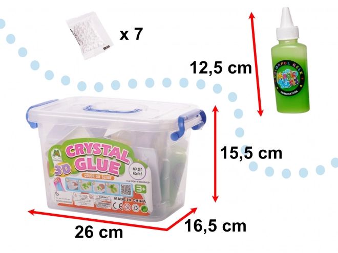 Creatieve set voor het maken van 3D diertjes