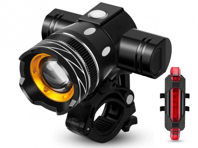 Set LED-verlichting voor fiets voor en achter