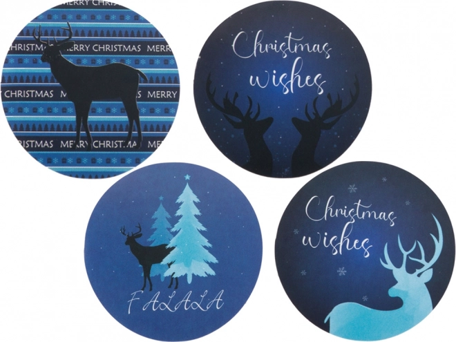 Kerstdecoratieve stickers