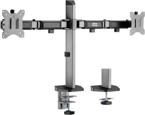 Dubbele scharnierende monitorarm 17–32" Deluxe ERGO OFFICE ER-449