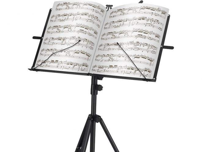 Muziekstandaard met verstelbare inklapbare constructie 130 cm