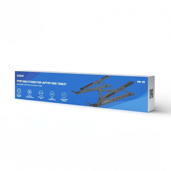 SAVIO PB-01 opvouwbare standaard voor notebook