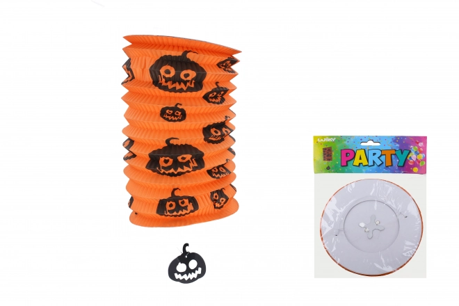 Lampion cilinder 15 cm - Pompoen