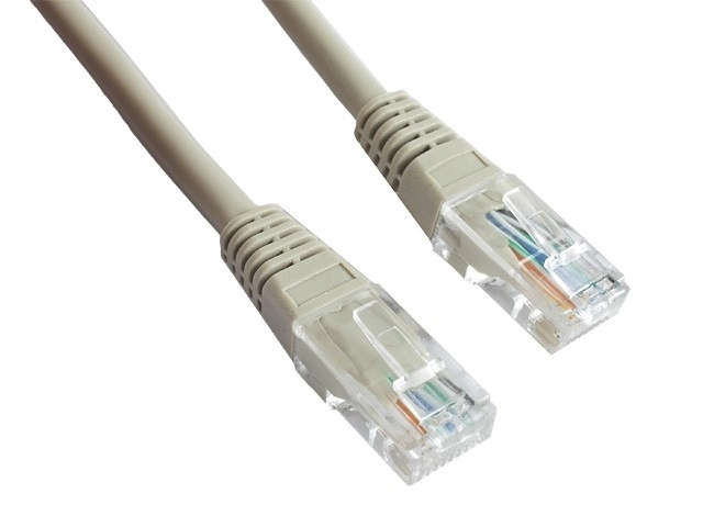 Patchkabel categorie 5e met lichtere belasting grijs 15M