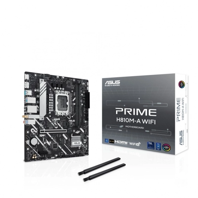 Moederbord ASUS PRIME H810M-A WiFi mATX met USB-C en DDR5