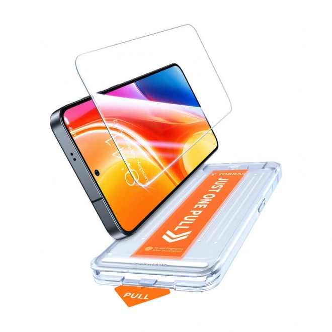 Torras Install Master beschermend glas voor Samsung S25