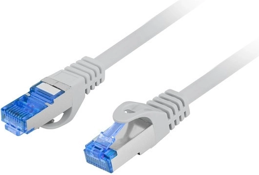 Patchkabel Cat 6A S/FTP, LSZH, 0,25 m, grijs