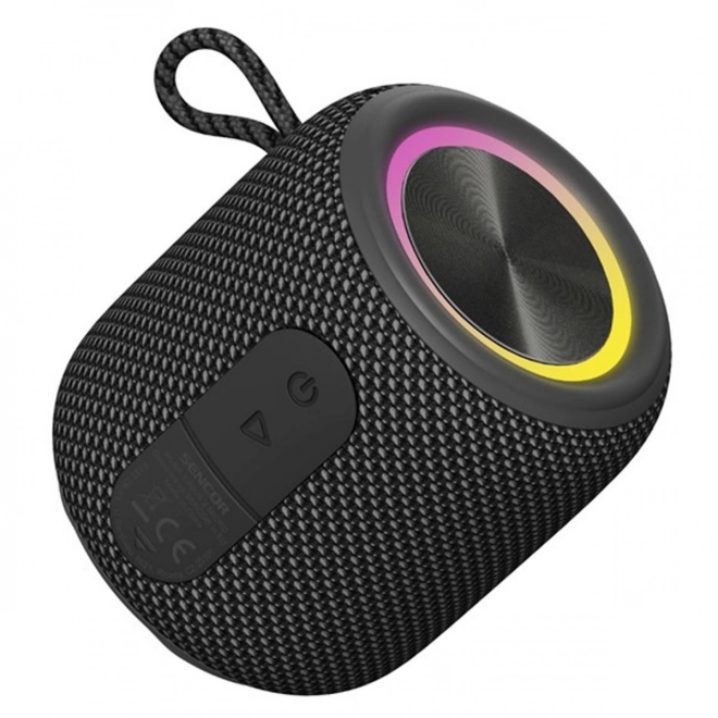 Bluetooth luidspreker Sencor Sirius 2 Micro zwart 5W met LED en TWS