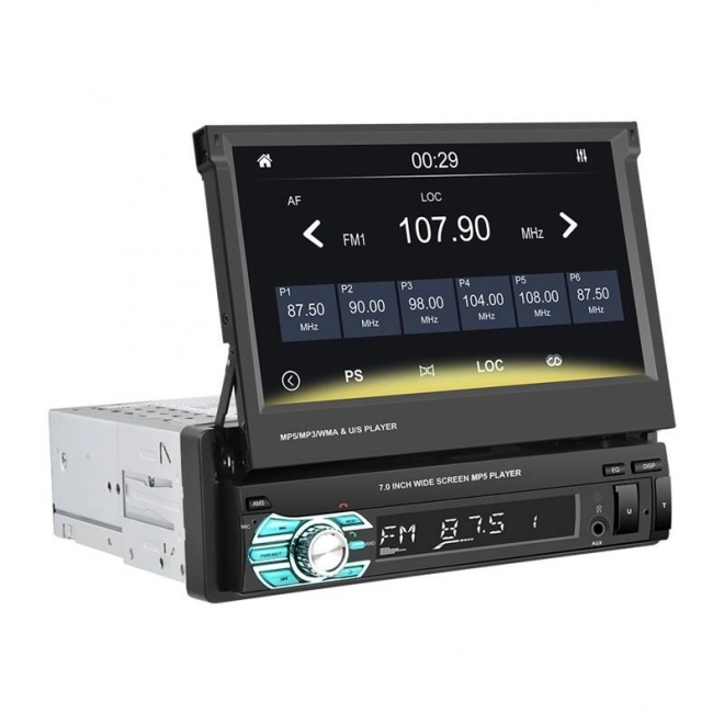 Autodashboard Monitor 7'' met ondersteuning voor CarPlay en Android Auto