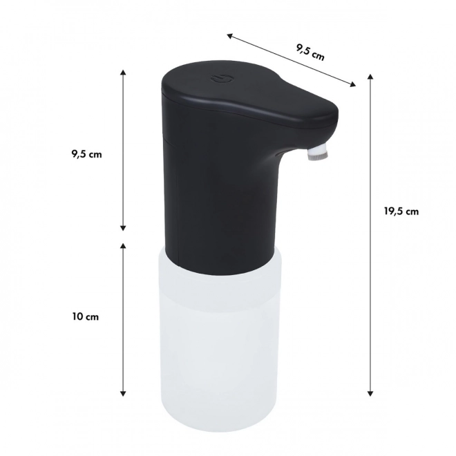Contactloze zeepdispenser Promedix zwart
