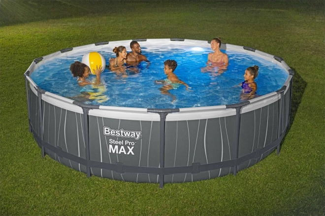 Ronde zwembad Steel Pro MAX 457 x 107 cm Bestway