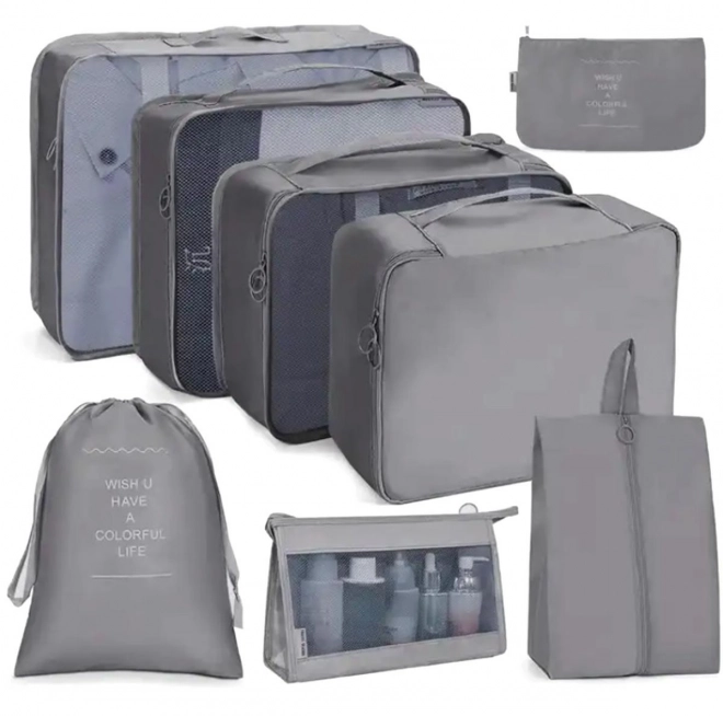Bq73a reisorganizer 8 st grijs