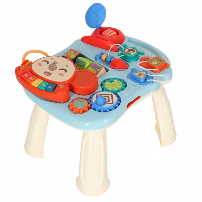 Multifunctionele kinderloopstoel en interactieve tafel 5-in-1