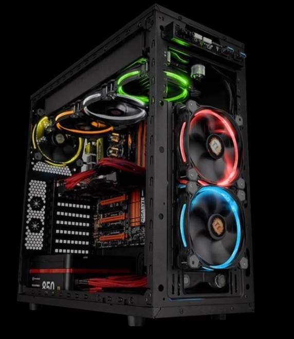 Ventilatoren Thermaltake Riing 12 RGB LED set 3 stuks