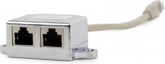 LAN-adapter RJ45 naar 2× RJ45 FTP splitter