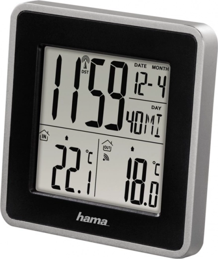 DCF-radiogestuurde klok voor maximale nauwkeurigheid