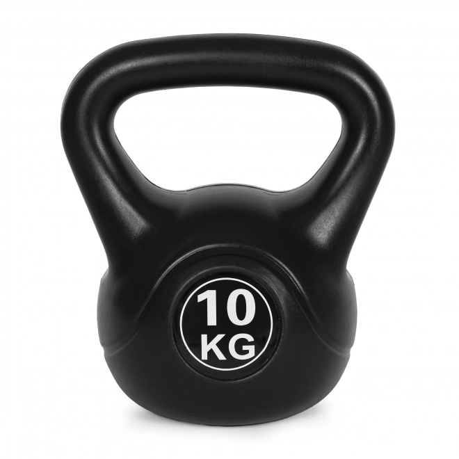 Kettlebell voor oefening zwart - 10kg