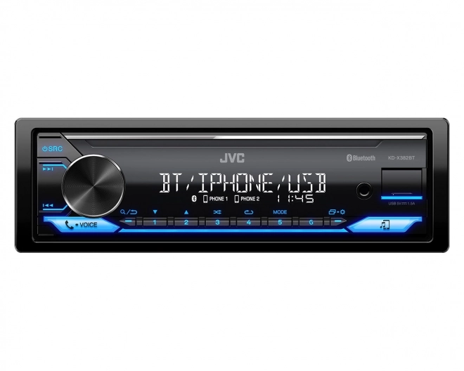 Autoradio JVC KD-X382BT met Bluetooth