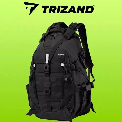 Zwarte Trizand 20534 militaire/toeristische rugzak