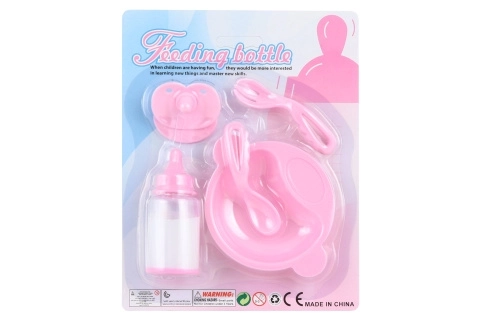 Accessoires voor poppen met bordje
