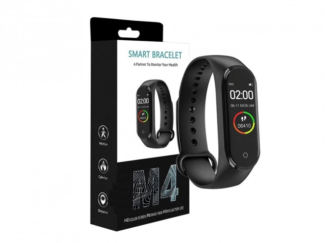 Sportieve armband Smartwatch met hartslagmeter en stappenteller