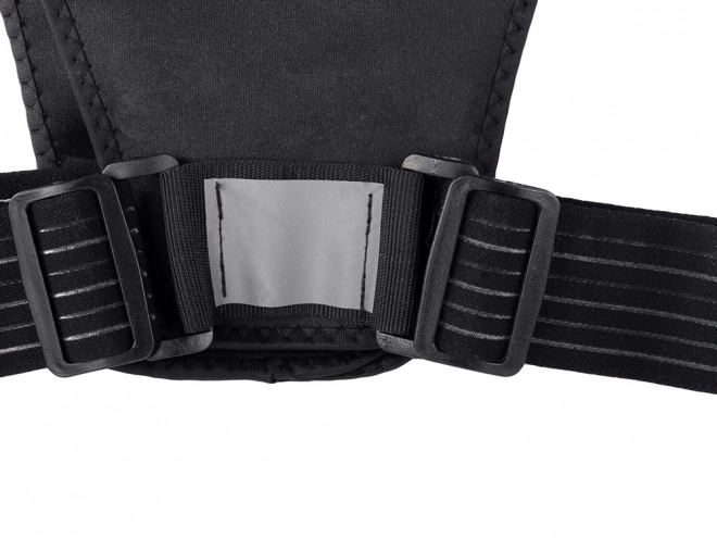 Sportieve hardloopvest met reflecterende elementen en telefoonhouder