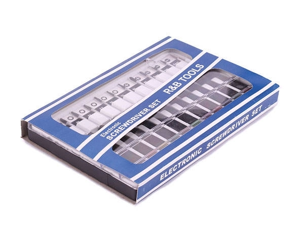 Set van precisie torx-schroevendraaiers met hoes