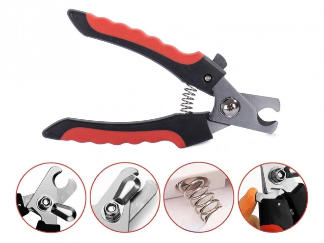 Nagelknipper met veiligheidsslot