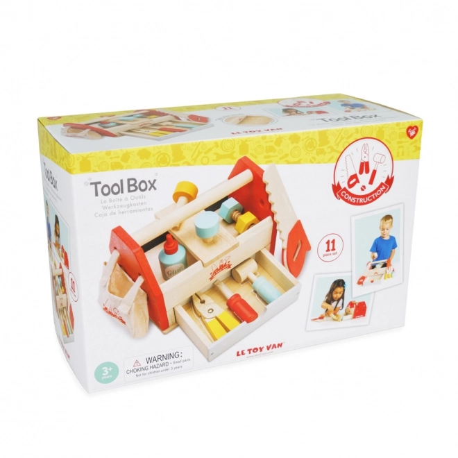 Le Toy Van Gereedschap in een Kist