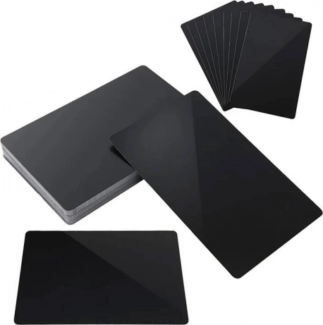 Set aluminium visitekaartjes LASERPECKER (100 stuks)