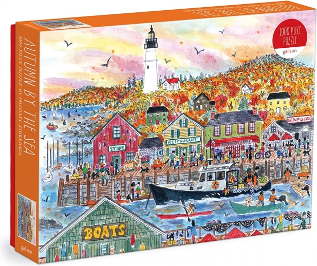 Herfst aan zee – puzzel 1000 stukjes GALISON